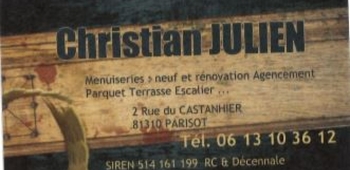 Christian Julien - Menuiseries